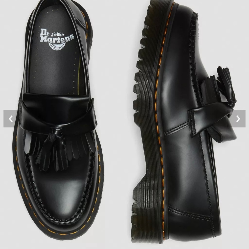 Dr martens Adrian Smooth Leather Tassel Loafers